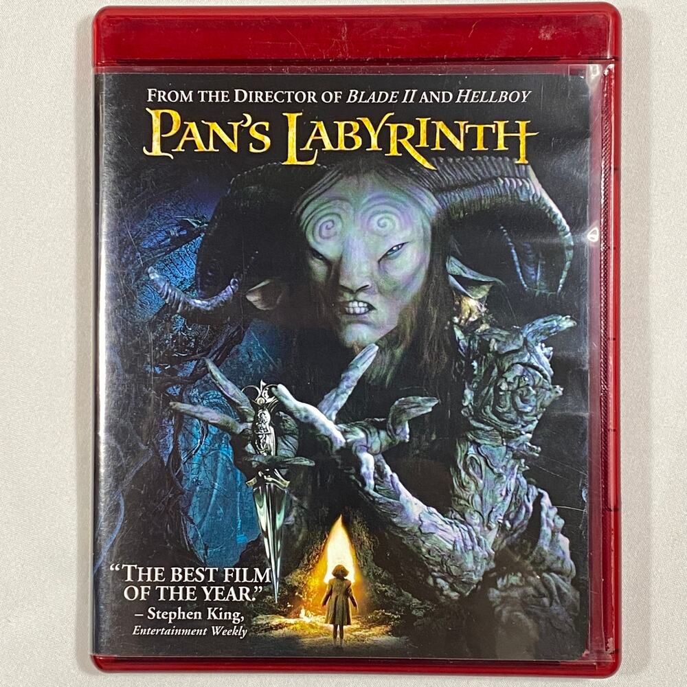 Pan's Labyrinth HD DVD Guillermo del Toro Spanish Fantasy Movie